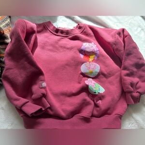 Zara peppa pig 5 years old sweatshirt